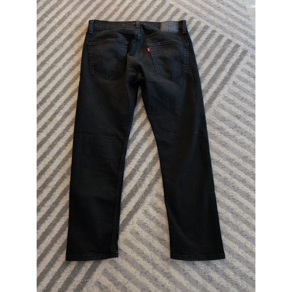 Levi's 502 Taper Men's Black Jeans 33 X 30 - Picture 4 of 5